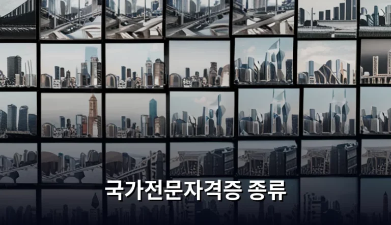 취업과 전문성 확보를 위한 국가전문자격증 종류 및 준비 가이드
